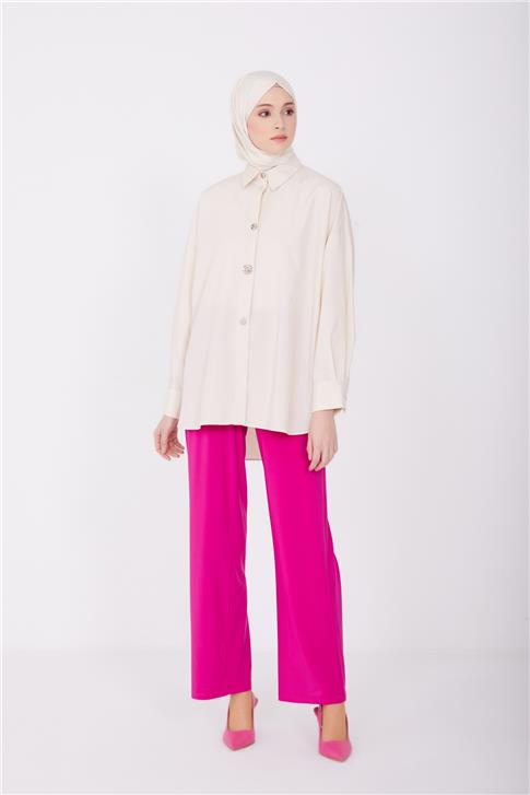 Armine Pantolon 23Yd3329 Fuşya