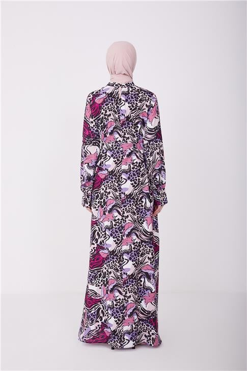 Armine Elbise 23Yd4355 Orkide