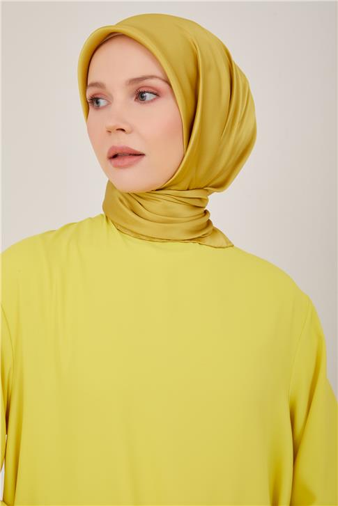 Armine Nervürlü Tunik 23Y4404 Limon Yeşili