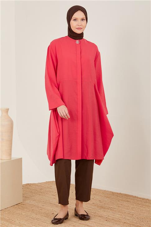 Armine Önü Arma Detaylı Giy Çık 23Y5118 Kiraz