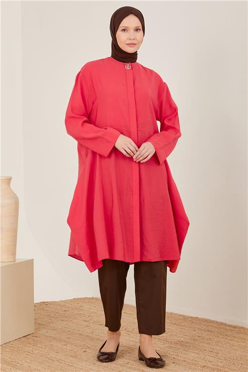 Armine Önü Arma Detaylı Giy Çık 23Y5118 Kiraz