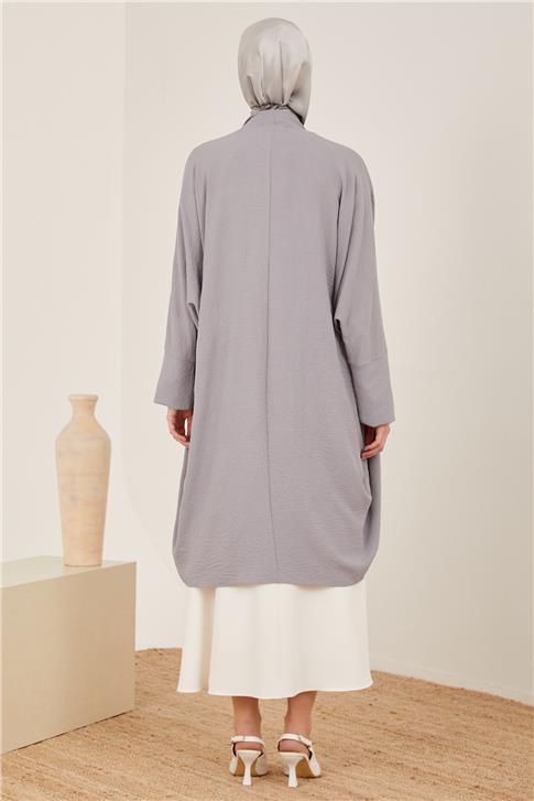 Armine Hırka 23Y5122 Gri Mavi