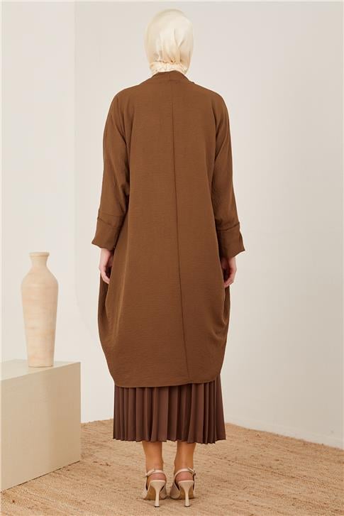 Armine Hırka 23Y5122 Toprak