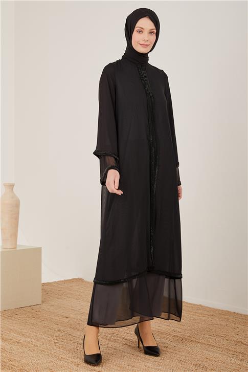 Armine Şık Ferace 23Y8400 Siyah