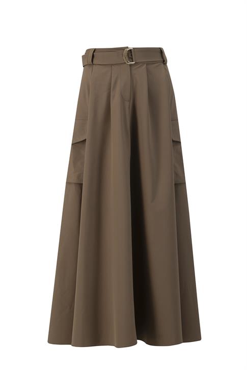 Armine Kargo Cepli Tencel Etek 24Y1701 Haki