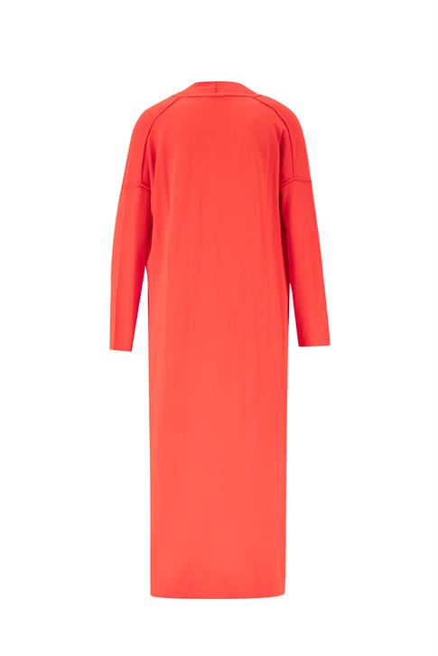 Armine Basic Uzun Hırka 25KD2003 Kırmızı