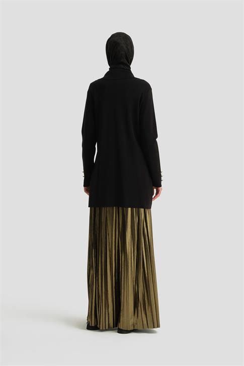 Armine Triko Ceket 24KD2006 Siyah