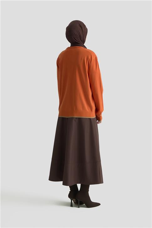 Armine Hırka 24Kd2402 Oranj