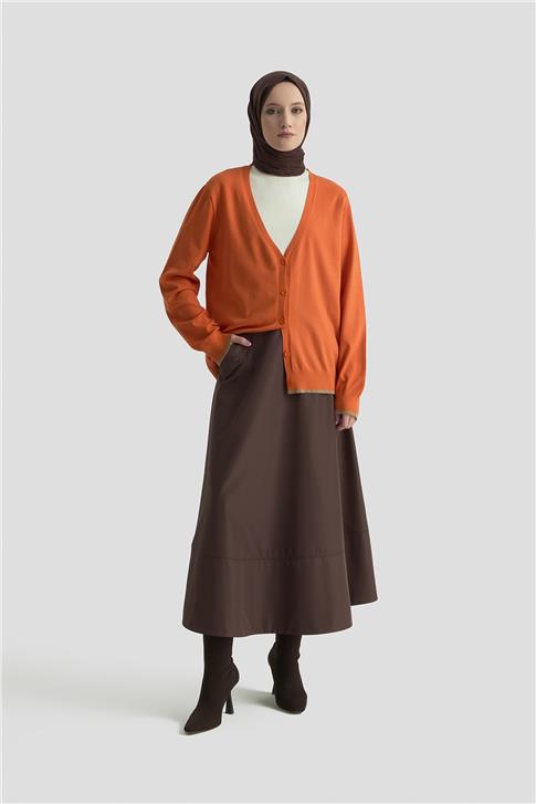 Armine Hırka 24Kd2402 Oranj