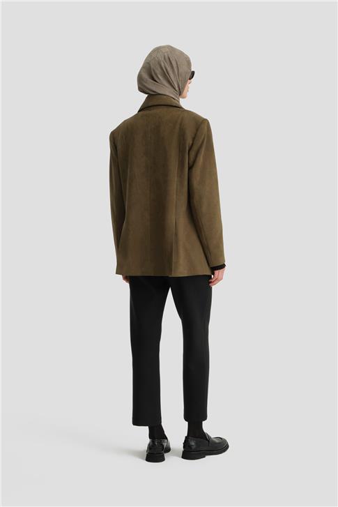 Armine Asimetrik Kapamalı Pantolon 25K2707 Siyah