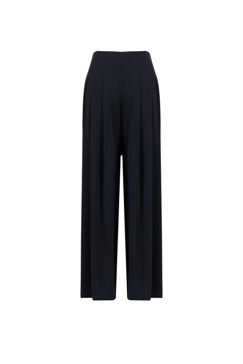 Armine Pileli Pantolon Etek 24K2715 Siyah