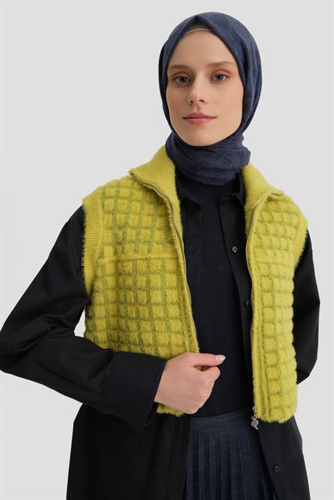 Armine Süveter 24KD2802 Yeşil