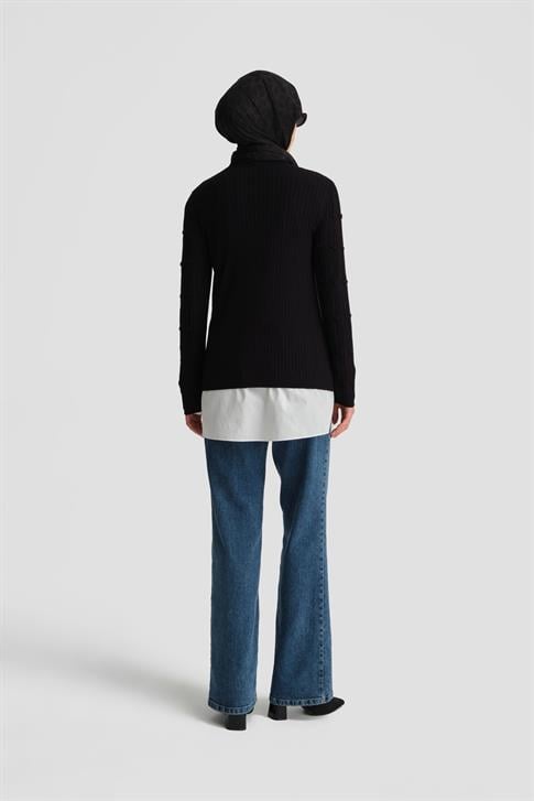 Armine Triko Tunik 25KD2803 Siyah