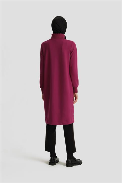 Armine Sweat Tunik 25K412 Fuşya