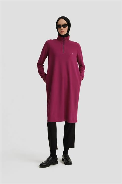Armine Sweat Tunik 25K412 Fuşya