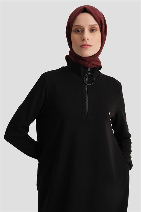 Armine Sweat Tunik 25K412 Siyah