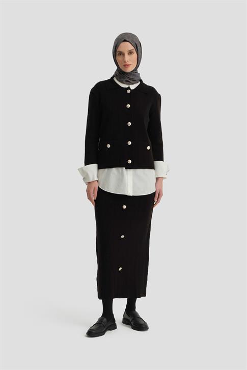 Armine Triko Takım 24KD4204 Siyah