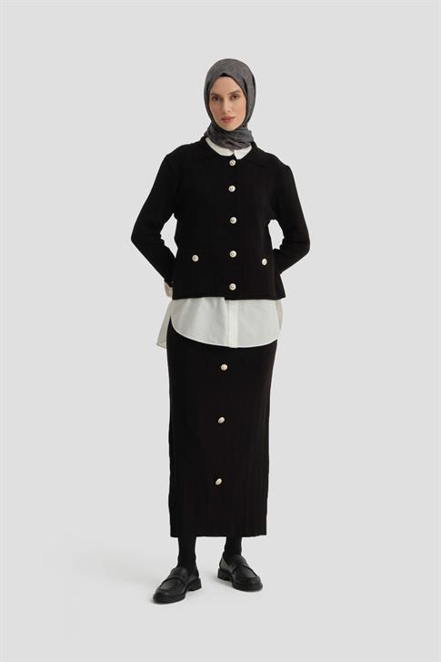 Armine Triko Takım 24KD4204 Siyah