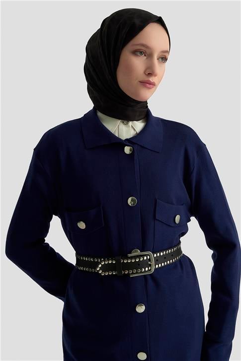 Armine Hırka 24KD4210 LACİVERT