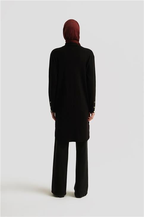 Armine Hırka 24KD4210 Siyah