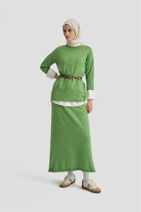 Armine Basic Triko Takım 24KD4222 Su Yeşil