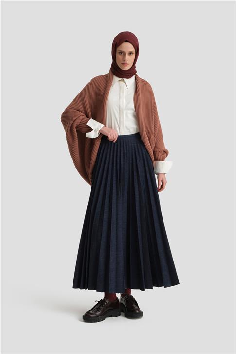 Armine Triko Hırka 25KD4223 Gül kurusu