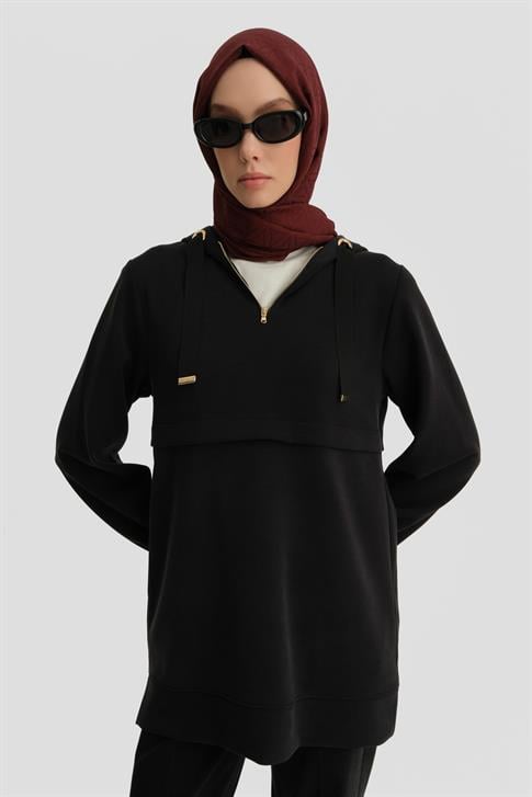 Armine Tunik 25KH4229 Siyah