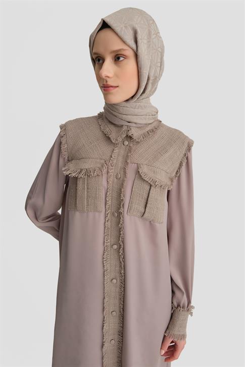 Armine Tüvit Mix Tunik 25K4400 Vizon