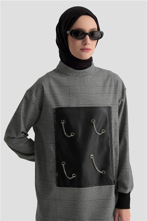 Armine Trend Tunik 24KT467 Siyah