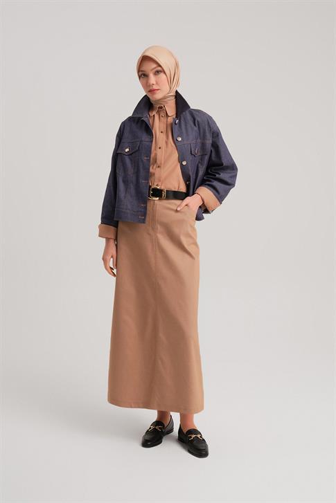 Armine Ceket 24K5405 Lacivert