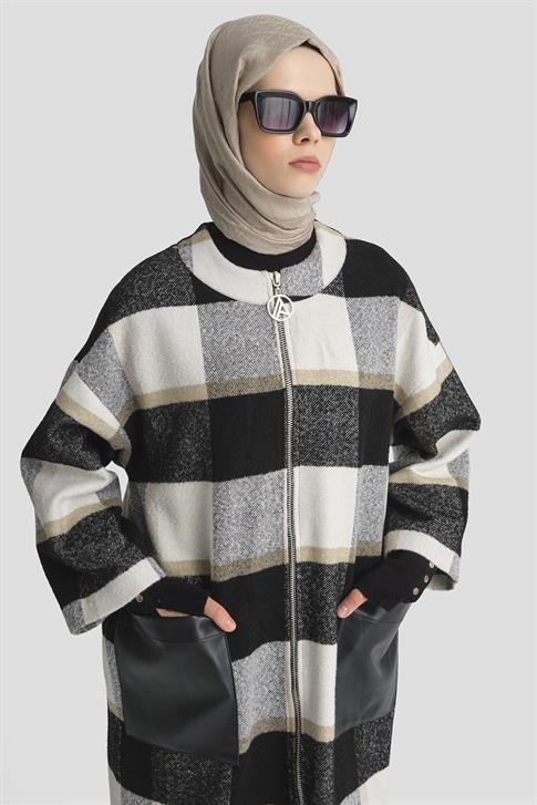 Armine Trend Ceket 24KT557 Siyah