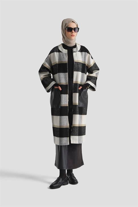 Armine Trend Ceket 24KT557 Siyah