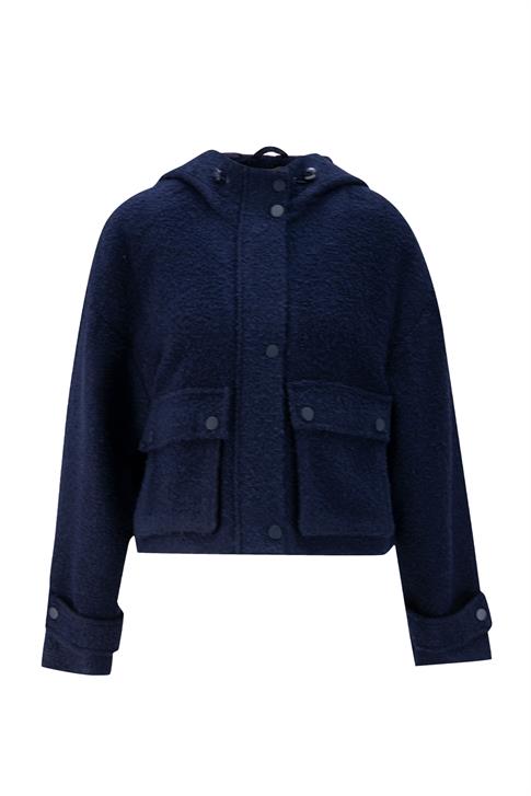 Armine Tüvit Kumaşlı Mont 25K5702 LACİVERT