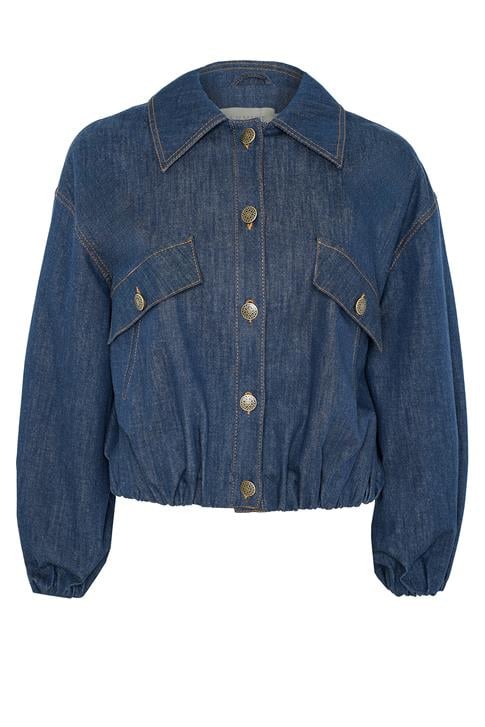 Armine Bomber Ceket 24K5704 Lacivert