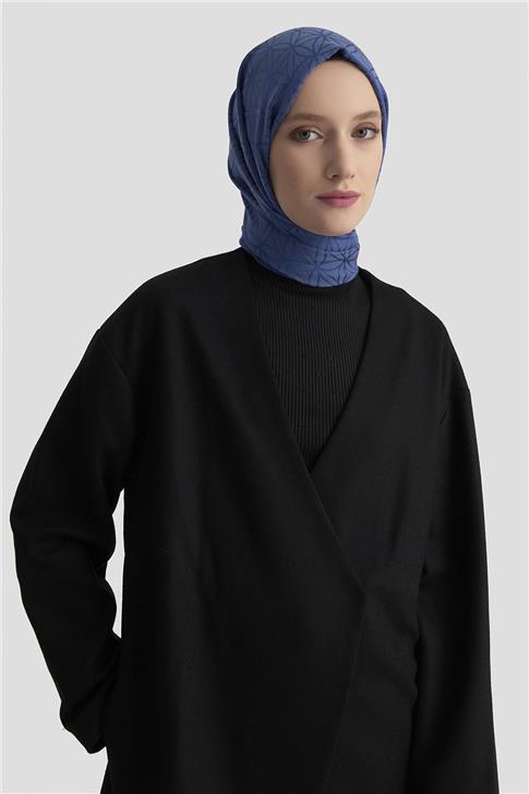 Armine Asimetrik Kapamalı Ceket 24KH5732 Siyah