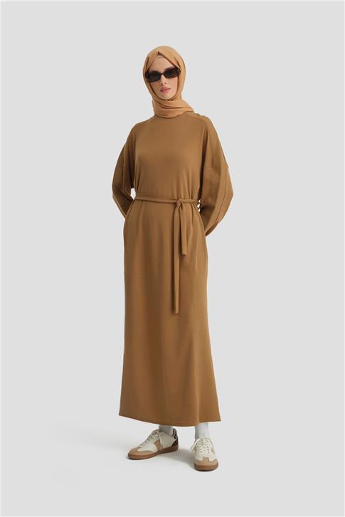 Armine Sweat Elbise 25KD6811 Camel