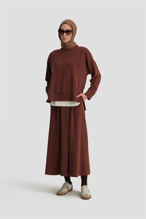 Armine Etek 24KD6812 Kızıl Kahve