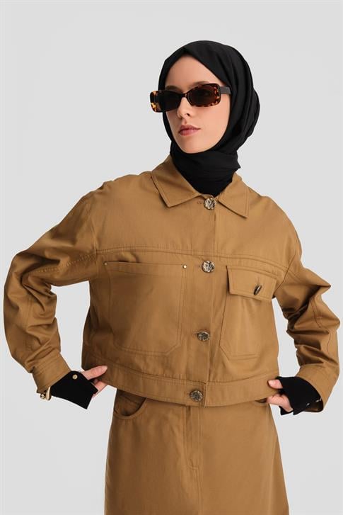 Armine Pamuklu Takım 24K6900 Taba