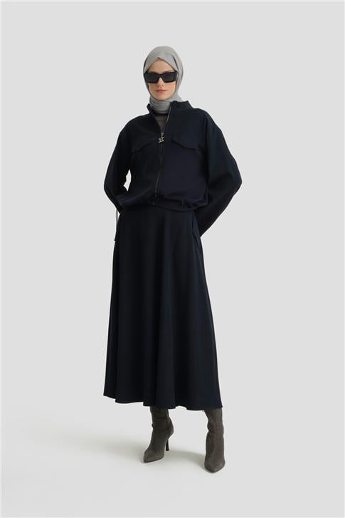 Armine Triko Mixli Takım 24K6908 LACİVERT