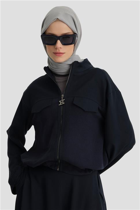 Armine Triko Mixli Takım 24K6908 LACİVERT