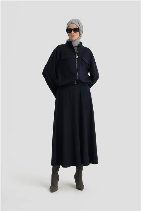 Armine Triko Mixli Takım 24K6908 LACİVERT