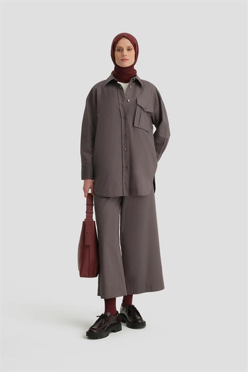 Armine Pantolonlu Takım 24KH6932 Antrasit