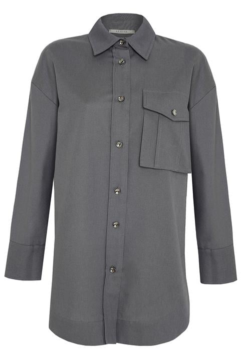 Armine Pantolonlu Takım 24KH6932 Antrasit