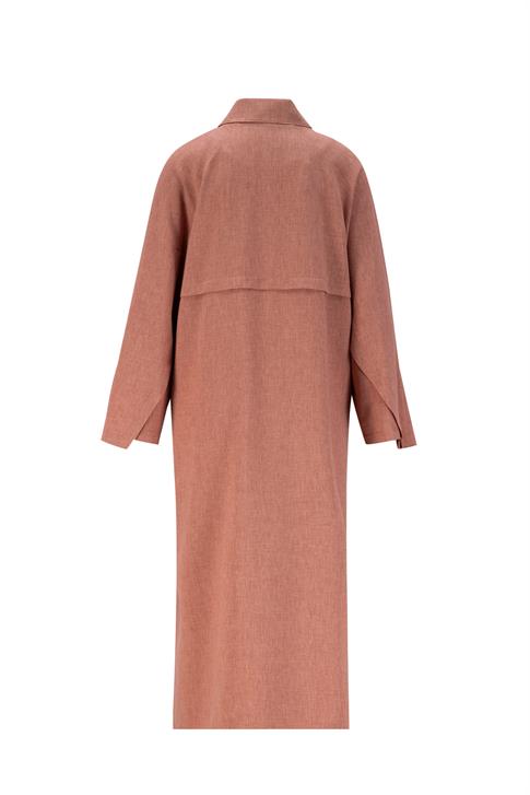 Armine Uzun Fileto Cepli Kap 24KH7414 Gül kurusu