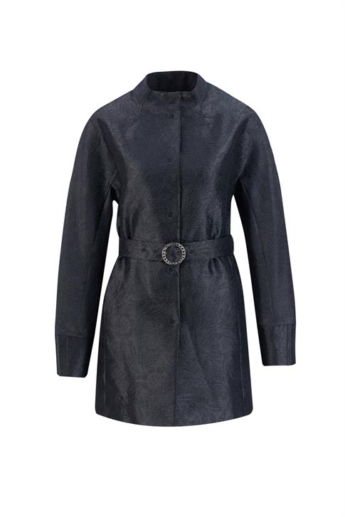 Armine Taşlı Tokalı Jakar Kap 24K7505 Siyah