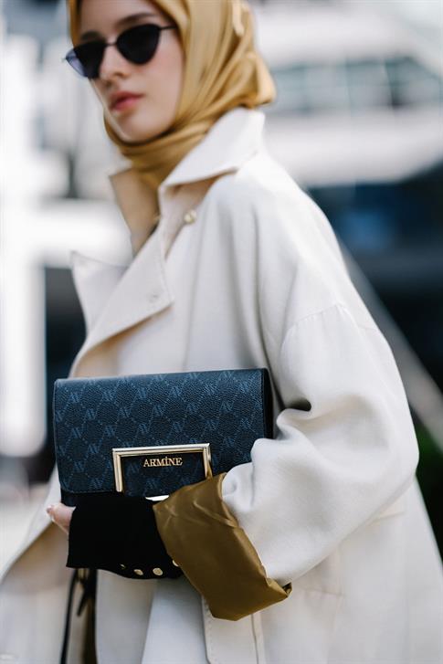 Armine El Dikişli Tencel Kap 24K7514 Ekru