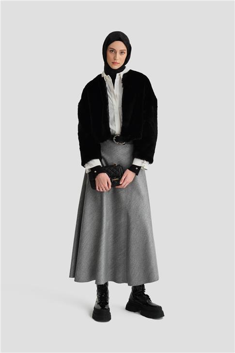 Armine Kürk Kaban 25K7610 Siyah