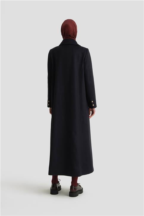 Armine Kruvaze Manto 25K8100 Lacivert