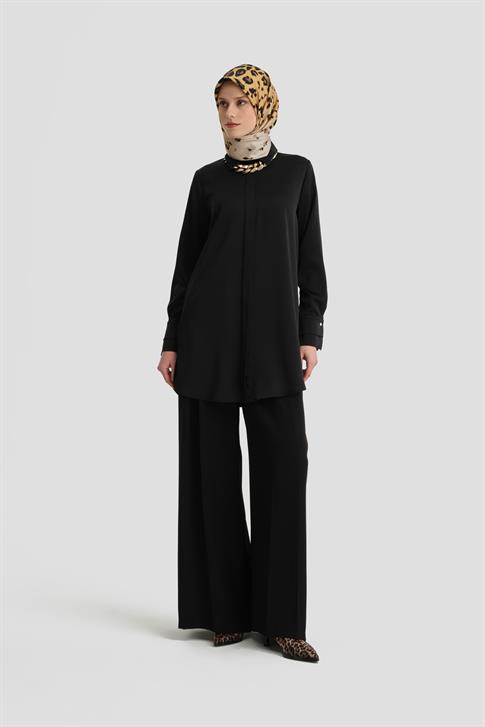 Armine Gömlek 24KD9241 Siyah