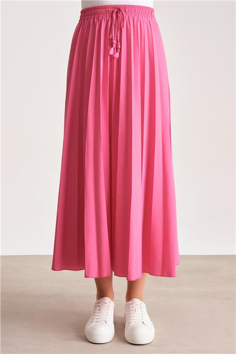 Armine Beli Lastikli Soley Etek 24Y1614 Orkide